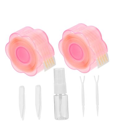 Beavorty 4 sets Fiber Tape Eyelid Strip B Eyes Hooded Bottle Droopy Fork Invisible Adhesive Mono-eyelids 1 count (Pack of 1) As Shown 1x4pcs