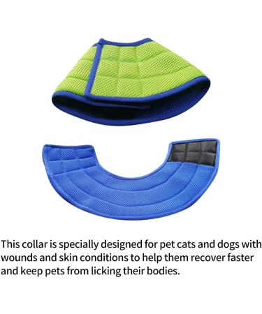 Dog Cone Collar After Surgery Soft Pet Protective Neck Cone for Small Medium Large Dogs Cats Breathable Anti-Bite/Lick Dog Recovery Collar Adjustable Puppy Quick Healing Elizabeth Collar(size:L) - Buy Online on GoSupps.com