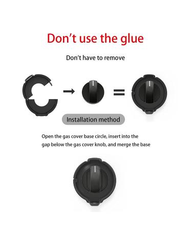 Haojie Children Gas Knob Protection Cover - Universal Design for Child Safety - 5 Pack - Buy Online on GoSupps.com
