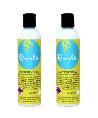 Curls Blueberry Bliss Reparative Leave In Conditioner 8 Fl Oz (Pack of 2) - Buy Online on GoSupps.com