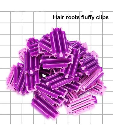 osiuujkw 1 Bag ABS Women Hair Curler Foldable Solid Color Salon Hairstyling Hairdressing Curlers Curling Tool Accessories - Buy Online on GoSupps.com