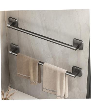 Cabilock Self Adhesive Towel Bar Towel Rack Towel Holder Shower Door Towel bar no Drill Towel bar Tower Hanger Heavy Shoe Rack Adhesive Towel Bar Bathroom Towel Rack Dark Grey 40X6X6CM - Buy Online on GoSupps.com