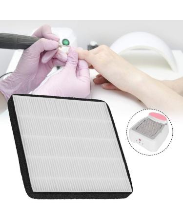 Nail Suction Filter Manicure Dust Collector Filter Quality Material Easy Nail Lovers Professional Manicurist Nail Maintenance for Nail Salon 12.4 * 12.4 12.4*12.4 - Buy Online on GoSupps.com