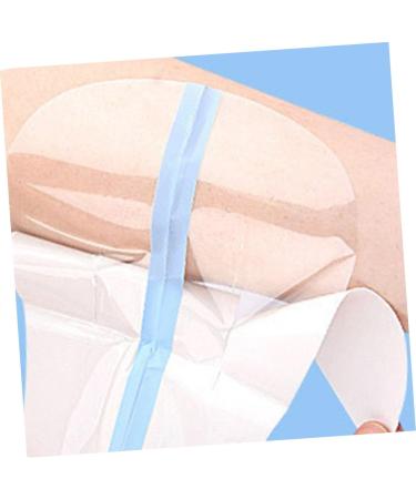 IWOWHERO 4pcs Swimming Stickers Water Proof Stickers Shower Cover Patches Waterproof Pads for Women Pu White - Buy Online on GoSupps.com