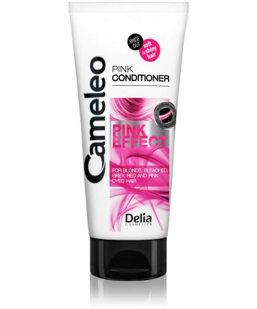 Cameleo - Pink Effect - Conditioner with grapefruit extract for blonde bleached red & pink colored hair - soft & shiny hair with pink highlights - without parabens salt - 200 ml - Buy Online on GoSupps.com