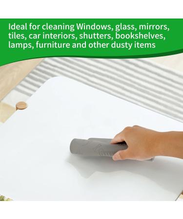 4 Pack Damp Clean Duster Towel Reusable Streakless Cleaning Cloths Soft Sponge Cleaning Cloths Thick Damp Dusting Cloth Water Absorbent Damp Cleaning Duster for Window Tiles Blinds 23 23 0.4cm - Buy Online on GoSupps.com