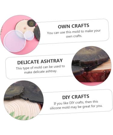 COHEALI 2 Pcs Silicone Mold Silicone Coasters Resin Coasters Cup Mat Casting Mold Tool Crystal - Buy Online on GoSupps.com