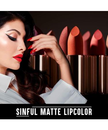 Sinful Matte Lipcolor in Pink - Long-Lasting Vibrant Cosmetics | Shop Internationally - Buy Online on GoSupps.com