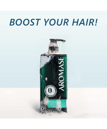 AROMASE Volumizing Essential Shampoo for Hair Loss with DHT Blocker - Avocuta & Saw Palmetto - Adds Volume for Oily, Thinning Hair - Men and Women - 14 fl. oz - Buy Online on GoSupps.com