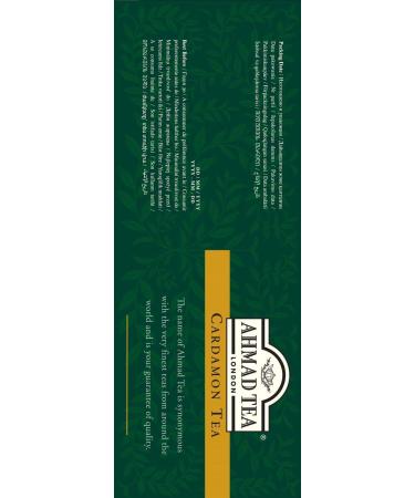 Ahmad Tea - Cardamon Tea 100 tea bags - Buy Online on GoSupps.com