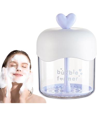Generic Bubble Foamer Device - Face Foam Maker Rich Foam Maker Foam Maker For Body Wash Shampoo Facial Cleanser durrable Foam Cleanser And Face Wash Skincare Tools For Fine Delicate Foamv Clear Blue - Buy Online on GoSupps.com
