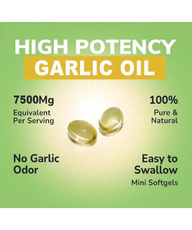 Aged Garlic Extract Softgels Odorless Allium Sativum 7500mg Antioxidant Supplement for Heart & Immune Support Vegetarian Non-GMO 2 Year Matured for Antioxidant Wellness-180 Count 180 Count (Pack of 1) - Buy Online on GoSupps.com