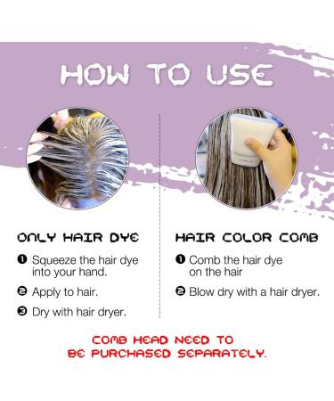 Comblor Purple Temporary Hair Dye for Kids - Wash Out Hair Chalks for Dark Hair, Perfect for Birthday, Christmas, Halloween & Crazy Hair Day - Buy Online on GoSupps.com
