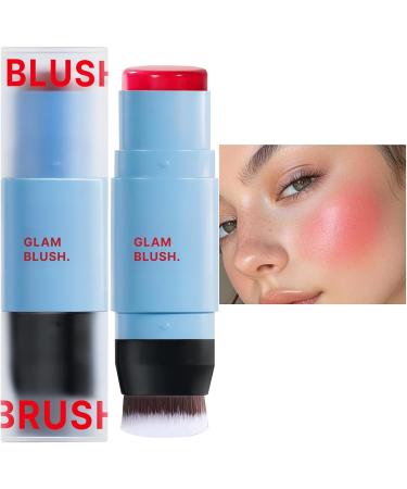  manhegari Stick Blush for Cheeks and Lips | Creamy Eyeshadow and Blush Double Moisturizing Instant Color - Ideal for Everyday Use and Travel - Buy Online on GoSupps.com