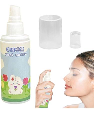 Instant Cool Spray - Tropical Waters Cooling Spray Lightweight Reduce Skin Temperature Spray | 80ml Protective Skin Refreshing Spray Waters Peppermint Cooling Spray Mist for Outdoor Activities - Buy Online on GoSupps.com