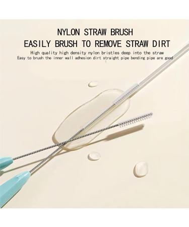 Bailinks Silicone bottle brush Straw Cleaner Brush Cleaning Brush KIt Silicane Cleaner Combo with Long Handle for Cleaning Baby Bottle Straw 2 pieces (blue) - Buy Online on GoSupps.com