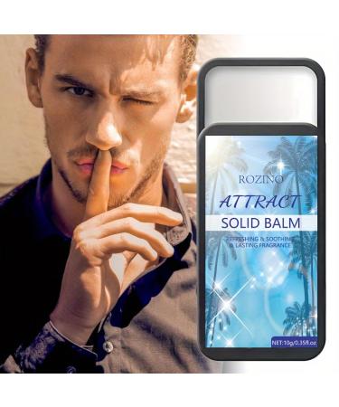 Charm Enhancer: 10g Pheromone Solid Perfume for Men - Refreshing Balm for Dating & Everyday Wear