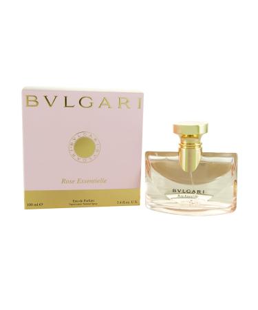 Bvlgari Rose Essentielle by Bvlgari Eau De Parfum Spray 3.4 oz Floral Rose 3.4 Ounce / 100 ml