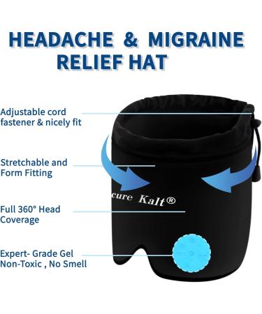 Physicure Kalt Headache & Migraine Relief Hat - Cold Therapy Cap for Sinus & Stress Relief - Buy Online on GoSupps.com