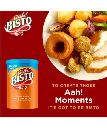  Bisto Bisto Reduced Chicken Gravy Granules 190g - Buy Online on GoSupps.com