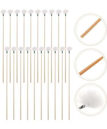 20pcs Bamboo Ear Cleaning Sticks | Goose Feathered Wood Ear Picks | Chinese Ear Scraper & Wax Remover - Ear Care Cleaning Tool - Buy Online on GoSupps.com