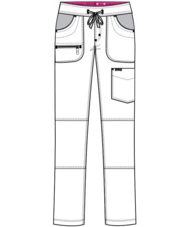 KOI Lite 721 Women's Peace Scrub Pant Medium Black - Comfort and Style for Healthcare Professionals - Buy Online on GoSupps.com