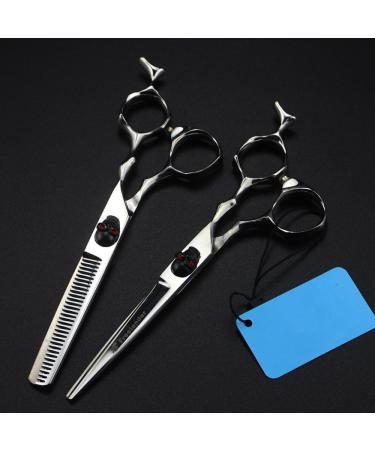 Hair Cutting Scissors Shears 6 inch Black Skull Head Scissors Professional Hairdressing Scissors Hair Professional Barber Scissors Set Hair Cutting Shears 6 Inch Set - Buy Online on GoSupps.com