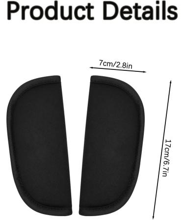 2 PCS Baby Stroller Car Seat Strap Pads - Soft Seat Belt Cushion for Kids - Buy Online on GoSupps.com