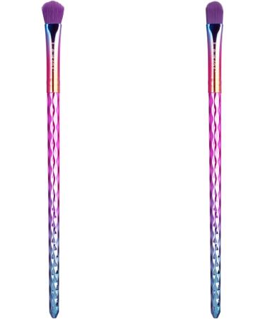 Makeup Brush Set 10pc LaRoc - Make Up Brushes for Blusher Foundation Brush Concealer Brush Eyeliner Eyeshadow Cream & Liquid Make Up Anti-Shedding Bristles - Rainbow Effect - Buy Online on GoSupps.com