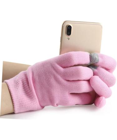 minkissy Moisturizing Spa Gloves 6 Pairs Moisturizing Gloves Miss Moisturiser Pink Polyester White Gloves Touch Screen Hand Gloves - Buy Online on GoSupps.com