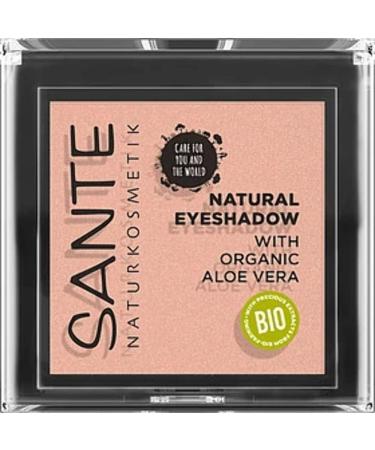 LOGOCOS SANTE Naturkosmetik Natural Eyeshadow 04 Tawny Taupe eye shadow matte color nuance organic extracts vegan 18 g - Buy Online on GoSupps.com