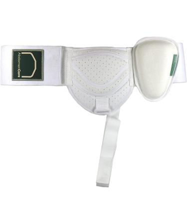 AbdomenCare Inguinal Hernia Support Belt for Men & Women - Left or Right Side I Direct Compression Pads I Groin Hernia Truss Support - S/M Size - Buy Online on GoSupps.com