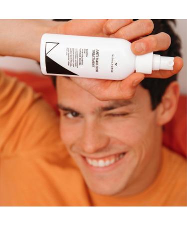 Anti-Hair Loss Treatment for Women and Men with Biotin Collagen Zinc Saw Palmetto Caffeine and 12 Vitamins for Hair 125 ml - Buy Online on GoSupps.com