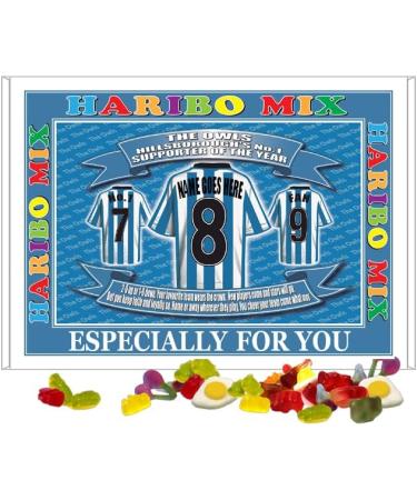 Sheff Wed Personalised Football Shirt Gift Boxed Sweets - Buy Online on GoSupps.com