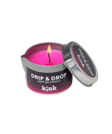 K nk Drip & Drop Romantic massage candle unscented for couples (50ml) Pink