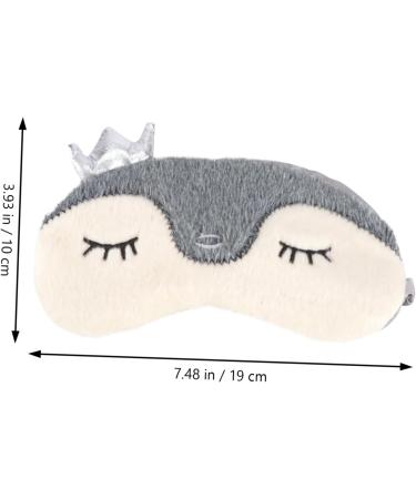 GLEAVI 2 Pcs Cartoon Blindfold - Plush Eye Masks for Sleep & Travel - Cute Eyepatch Eye Covers for Comfortable Flying & Relaxation - Buy Online on GoSupps.com