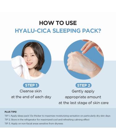 SKIN1004 Hyalu-CICA Sleeping Pack 3.38 fl.oz - Melatonin & Hyaluronic Acid formula for Moisture and Revitalization - 100ml - Buy Online on GoSupps.com