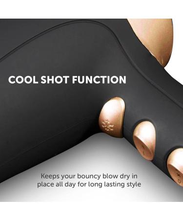 Carmen C80021 Noir Hair Dryer Styling Set | 2200W Black/Rose Gold | Gift Set - Buy Online on GoSupps.com