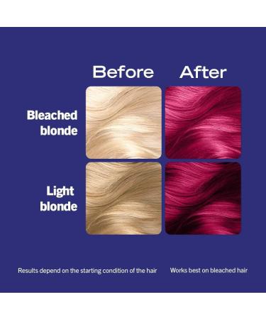 Live Ultra Brights Or Pastels Vibrant Pink Hair Dye 91 Raspberry Rebel - Semi-Permanent 1 Count - Buy Online on GoSupps.com