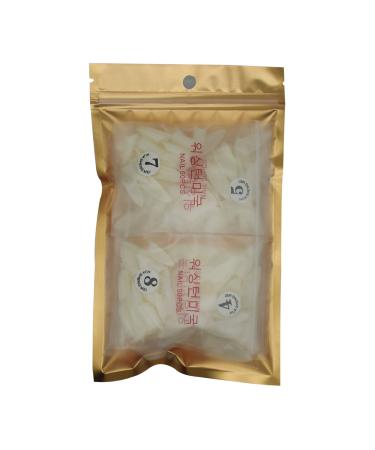 500Pcs Natural Stiletto Fake Nails: Sharp Ending Pointy Tips for Nail Salon & DIY Nail Art | 10 Sizes by EVEBYRA - Buy Online on GoSupps.com