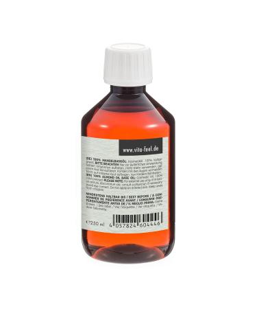VitaFeel Almond Base Oil - 250ml | Premium Natural Cosmetic Ingredient for DIY Skincare - Buy Online on GoSupps.com