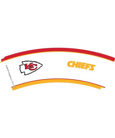 Tervis NFL Kansas City Chiefs 16oz Insulated Tumbler - Made in USA | Keeps Drinks Hot/Cold | Officially Licensed Merchandise - Buy Online on GoSupps.com
