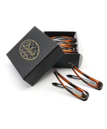 Shop Dofash 12-Piece Epoxy Hair Snap Clips 2.75 Inch Turtle Design for Women & Girls Stylish & Durable Hair Accessories - Buy Online on GoSupps.com