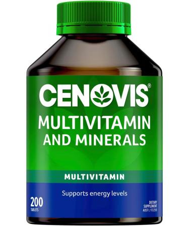 Cenovis Multivitamin and Minerals 200 Tablets - Buy Online on GoSupps.com