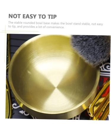 Buy Angoily 304 Stainless Steel Shaving Foam Shell Bowl - Snailing Cup for Cream & Soap - International Shipping Available - Buy Online on GoSupps.com