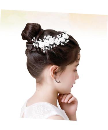 FRCOLOR Pearl Hair Accessories Wedding Barrette Wedding Rhinestone pearl hair clips Rhinestone Bridal pearl hair for women hair combs for women Small and fresh Miss Women Hair Accessories - Buy Online on GoSupps.com
