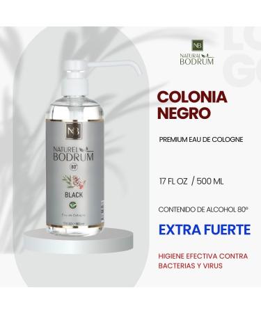 Black Eau De Cologne Extra Strong 17 Oz Turkish Cologne - Buy Online on GoSupps.com