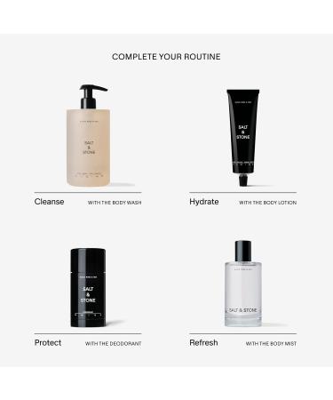 Salt & Stone Body Mist + Natural Deodorant Bundle | Black Rose & Oud - Buy Online on GoSupps.com