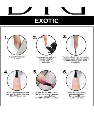 Didier Lab - Premium Gel Nail Polish Exotic - Peacock - Gel Nail Varnish - Nail Art - Long-Lasting High Gloss Wear - Easy to Apply - Gel Nails - Rich Pigment - UV/LED - Chip Resistant - Buy Online on GoSupps.com