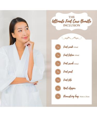 Ultimate Foot Care Bundle with Exfoliating Essentials - Foot Mask, Peel Mask, Spa Treatment - Buy Online on GoSupps.com